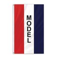 Global Flags Unlimited Model Message Flag 3'x8' Vertical Flag 204616